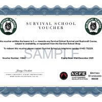 Survival School Voucher £235